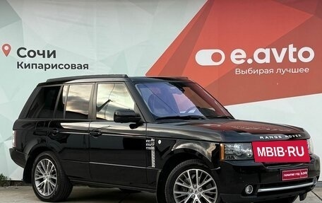 Land Rover Range Rover III, 2010 год, 1 850 000 рублей, 3 фотография