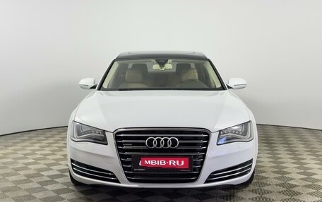 Audi A8, 2013 год, 1 994 900 рублей, 3 фотография