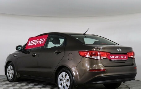 KIA Rio III рестайлинг, 2016 год, 997 000 рублей, 4 фотография