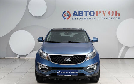 KIA Sportage III, 2014 год, 1 248 000 рублей, 3 фотография