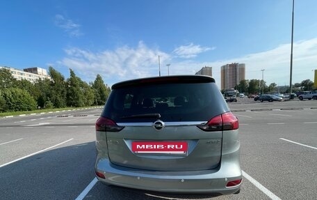 Opel Zafira C рестайлинг, 2013 год, 1 200 000 рублей, 5 фотография