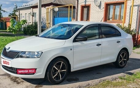 Skoda Rapid I, 2017 год, 1 250 000 рублей, 8 фотография