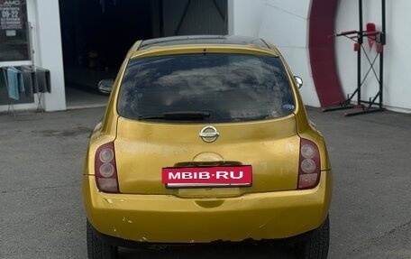 Nissan March III, 2002 год, 187 000 рублей, 4 фотография