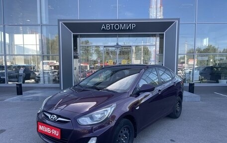Hyundai Solaris II рестайлинг, 2012 год, 664 500 рублей, 1 фотография