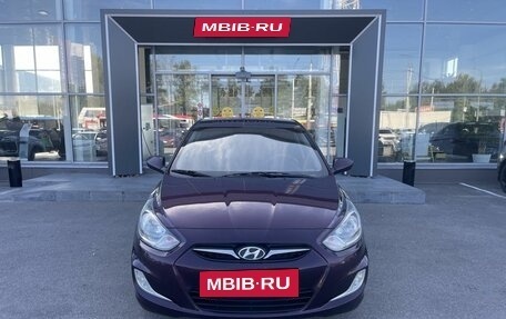 Hyundai Solaris II рестайлинг, 2012 год, 664 500 рублей, 2 фотография
