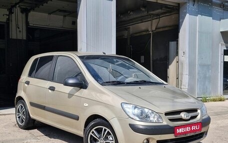 Hyundai Getz I рестайлинг, 2007 год, 419 000 рублей, 1 фотография