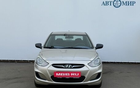 Hyundai Solaris II рестайлинг, 2011 год, 750 000 рублей, 2 фотография