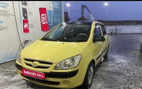 Hyundai Getz I рестайлинг, 2009 год, 385 000 рублей, 1 фотография