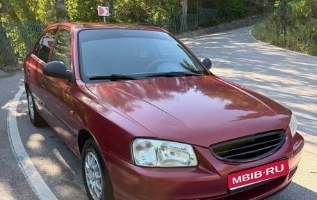Hyundai Accent II, 2004 год, 390 000 рублей, 1 фотография