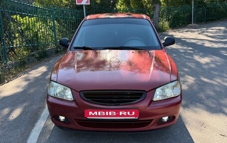 Hyundai Accent II, 2004 год, 390 000 рублей, 12 фотография