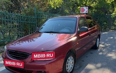 Hyundai Accent II, 2004 год, 390 000 рублей, 29 фотография