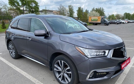 Acura MDX III рестайлинг, 2018 год, 3 790 000 рублей, 1 фотография
