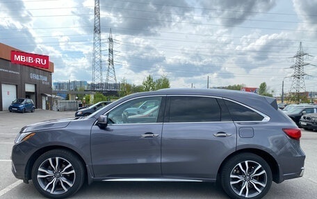 Acura MDX III рестайлинг, 2018 год, 3 790 000 рублей, 4 фотография