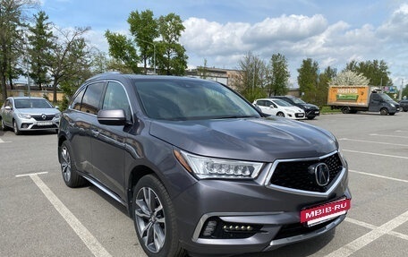 Acura MDX III рестайлинг, 2018 год, 3 790 000 рублей, 10 фотография