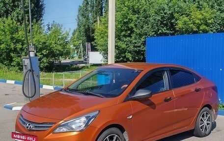 Hyundai Solaris II рестайлинг, 2014 год, 650 000 рублей, 6 фотография