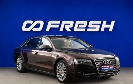 Audi A8, 2013 год, 1 777 077 рублей, 1 фотография