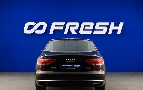 Audi A8, 2013 год, 1 777 077 рублей, 4 фотография