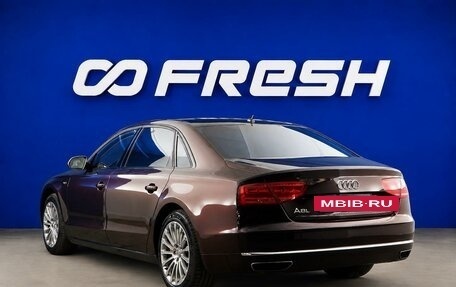 Audi A8, 2013 год, 1 777 077 рублей, 2 фотография