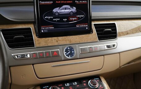 Audi A8, 2013 год, 1 777 077 рублей, 30 фотография