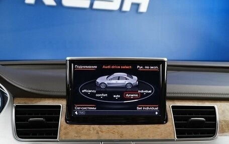 Audi A8, 2013 год, 1 777 077 рублей, 31 фотография