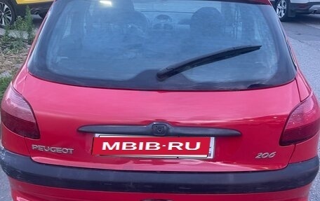 Peugeot 206, 2001 год, 115 000 рублей, 6 фотография