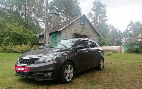 KIA Rio III рестайлинг, 2015 год, 890 000 рублей, 2 фотография