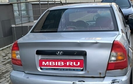 Hyundai Accent II, 2004 год, 155 000 рублей, 4 фотография
