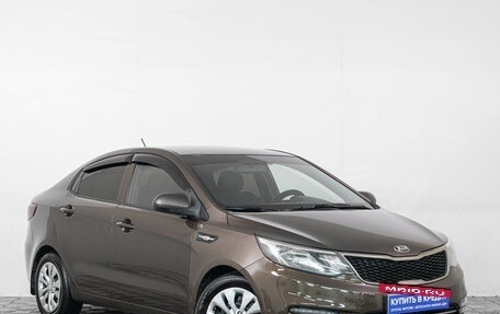 KIA Rio III рестайлинг, 2016 год, 899 000 рублей, 2 фотография