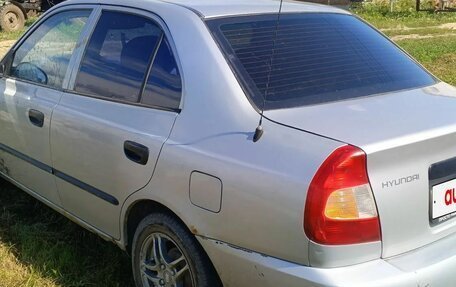 Hyundai Accent II, 2003 год, 200 000 рублей, 5 фотография