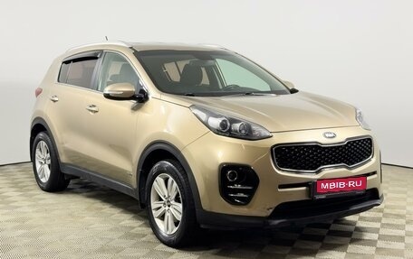 KIA Sportage IV рестайлинг, 2016 год, 1 889 900 рублей, 1 фотография