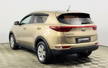 KIA Sportage IV рестайлинг, 2016 год, 1 889 900 рублей, 2 фотография