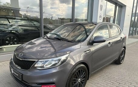 KIA Rio III рестайлинг, 2016 год, 877 000 рублей, 4 фотография