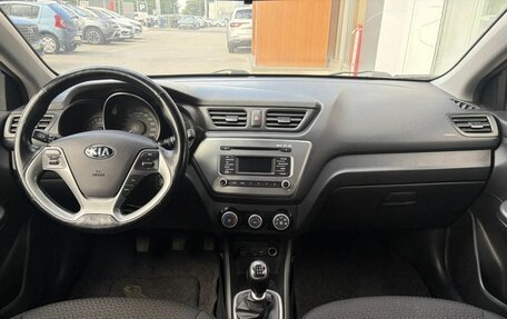 KIA Rio III рестайлинг, 2016 год, 877 000 рублей, 10 фотография