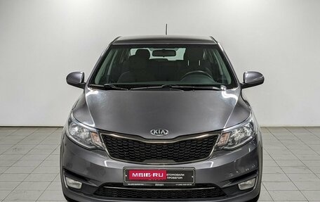 KIA Rio III рестайлинг, 2016 год, 1 040 000 рублей, 2 фотография