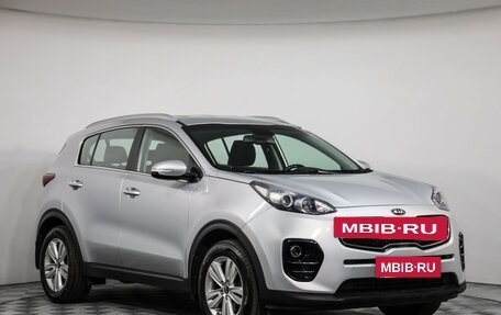 KIA Sportage IV рестайлинг, 2017 год, 1 849 000 рублей, 3 фотография