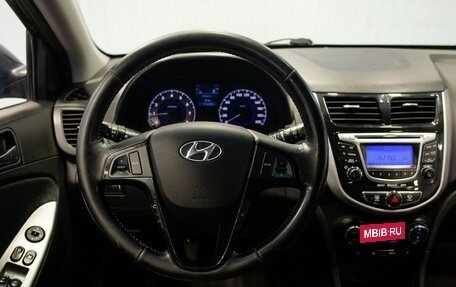 Hyundai Solaris II рестайлинг, 2011 год, 865 000 рублей, 20 фотография