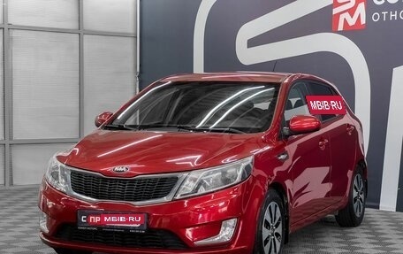 KIA Rio III рестайлинг, 2013 год, 989 900 рублей, 3 фотография