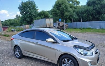 Hyundai Solaris II рестайлинг, 2011 год, 735 000 рублей, 1 фотография