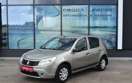 Renault Sandero I, 2010 год, 665 000 рублей, 1 фотография