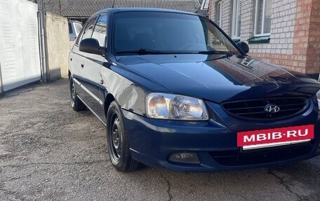 Hyundai Accent II, 2008 год, 525 000 рублей, 24 фотография