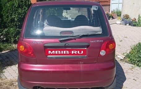 Daewoo Matiz I, 2007 год, 135 000 рублей, 5 фотография