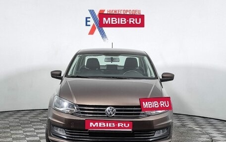 Volkswagen Polo VI (EU Market), 2015 год, 989 000 рублей, 2 фотография