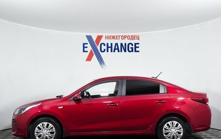 KIA Rio IV, 2017 год, 1 240 000 рублей, 8 фотография
