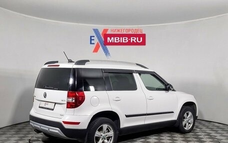 Skoda Yeti I рестайлинг, 2017 год, 1 503 000 рублей, 5 фотография