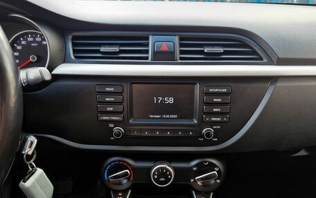 KIA Rio IV, 2018 год, 1 461 000 рублей, 14 фотография