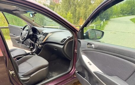 Hyundai Solaris II рестайлинг, 2011 год, 448 000 рублей, 14 фотография