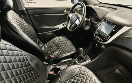 Hyundai Solaris II рестайлинг, 2011 год, 500 000 рублей, 10 фотография