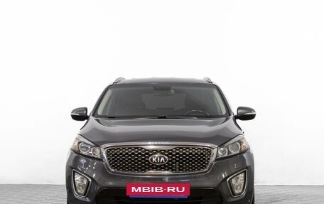 KIA Sorento III Prime рестайлинг, 2016 год, 2 449 000 рублей, 2 фотография