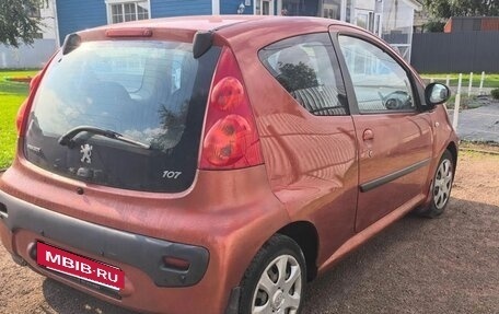 Peugeot 107 I рестайлинг, 2009 год, 415 000 рублей, 6 фотография