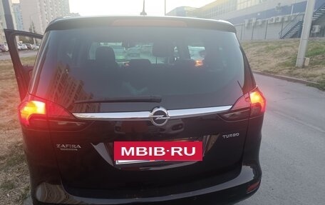 Opel Zafira C рестайлинг, 2013 год, 1 100 000 рублей, 10 фотография